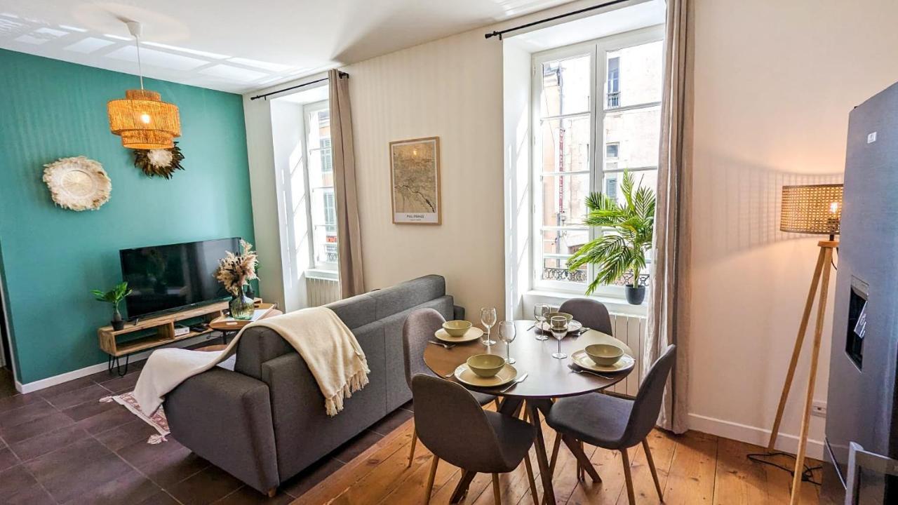 Cosy Calypso 2Ch - Quartier Des Halles & Parking ポー エクステリア 写真