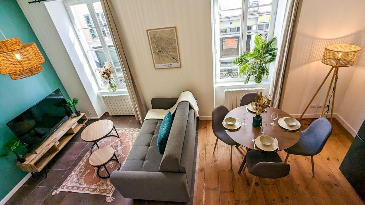 Cosy Calypso 2Ch - Quartier Des Halles & Parking ポー エクステリア 写真